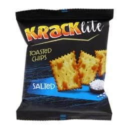 Krack Lite Toasted Chips Salted 26g