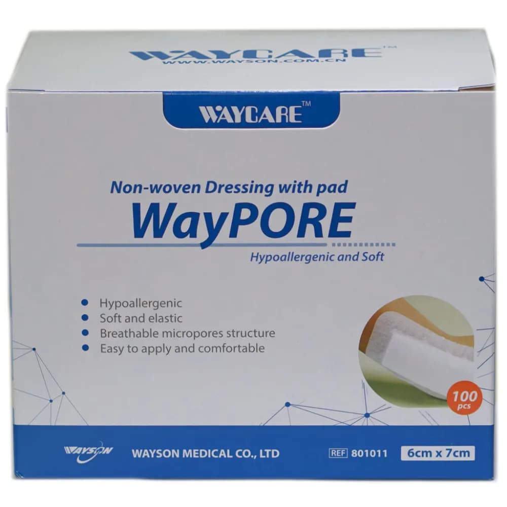 Waycare Wound Dressing Pad 6 x 7 100's