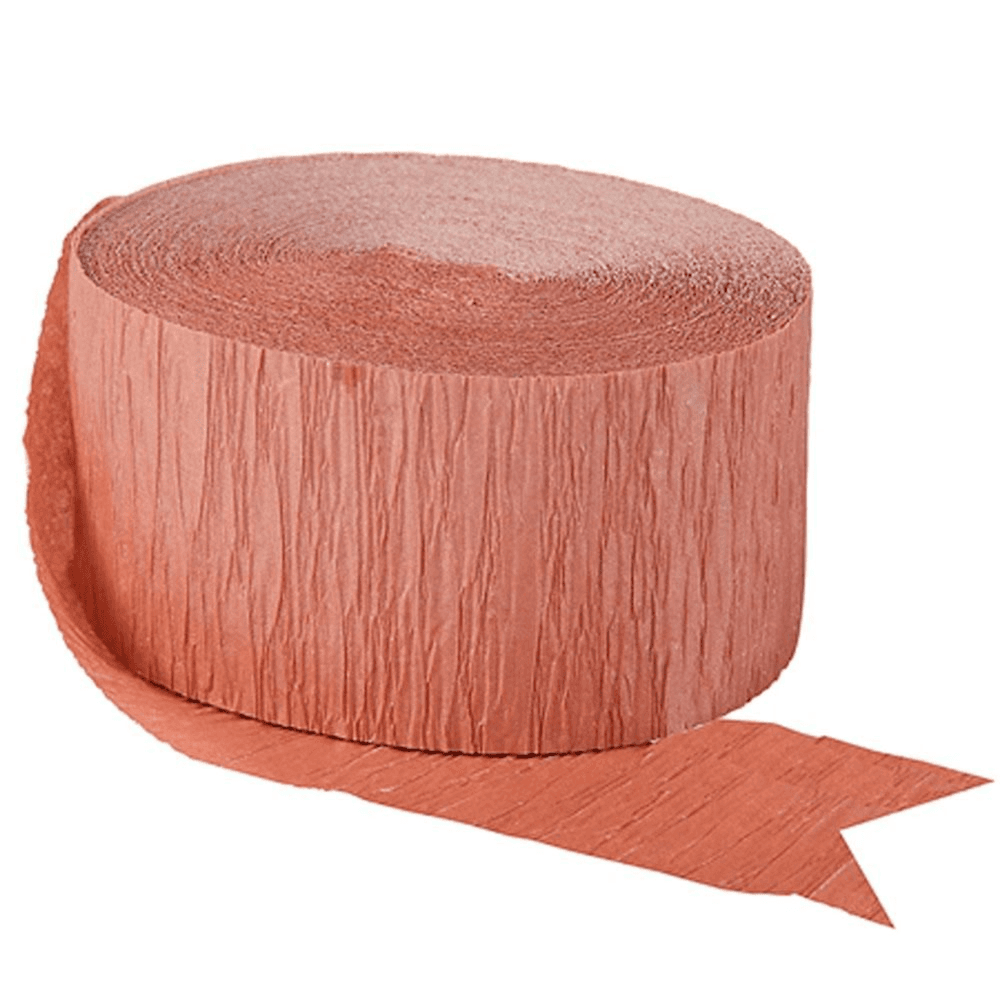 Rose Gold Crepe Ribbon