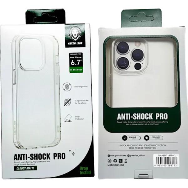 Green Lion Anti-Shock Pro Cloudy Matte High Protection Case iPhone 14 Pro Max - 9588