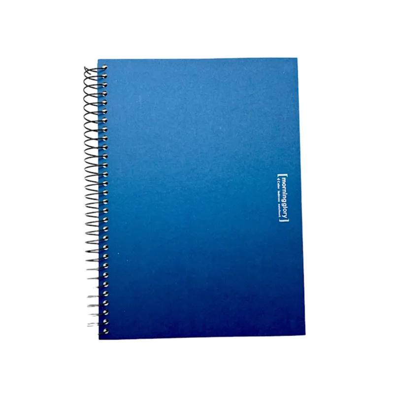 4 index Notebook from Morning Glory 104 sheets size B5 navy blue colour - 9156