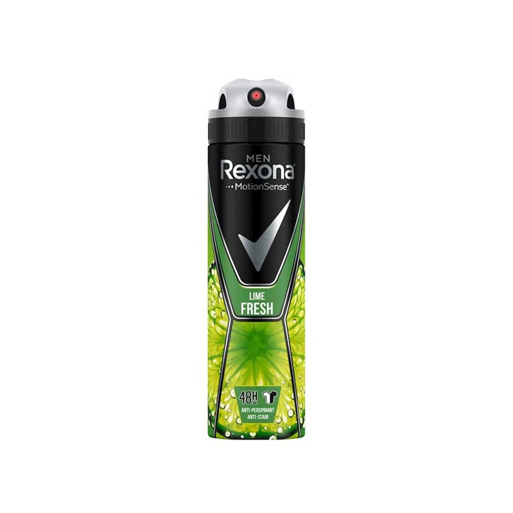 Men Rexona Motion Sence Stay Fresh Lime Fresh 48H Anti - Perspirant Anti- Stain 150ml