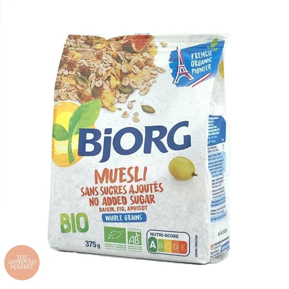 Bjorg Muesli With No Added Sugar 375g