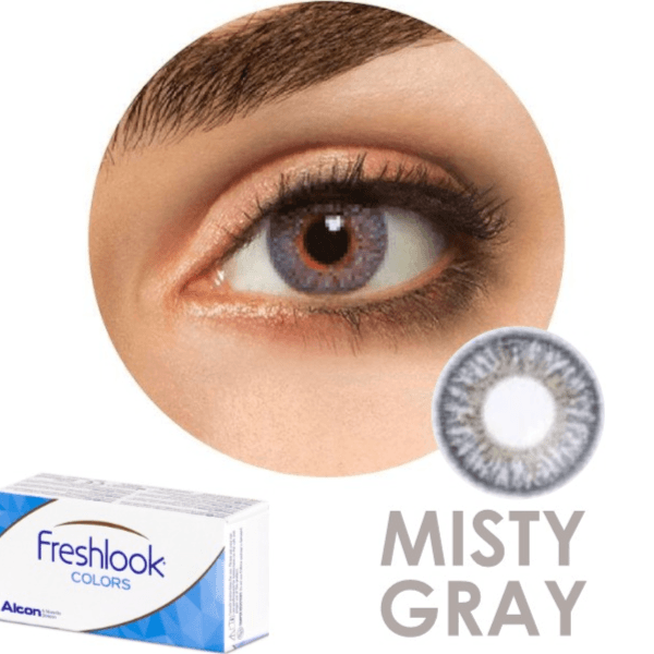 Freshlook Colors Misty Gray 2 Pieces