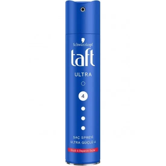 Schwarzkope Taft Ultra Hair Lacquer Hold 4 Strengthened Hair 250ml