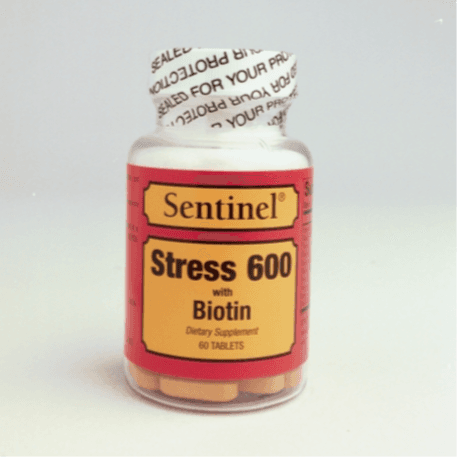 Sentinel Stress 600/biotin 60's