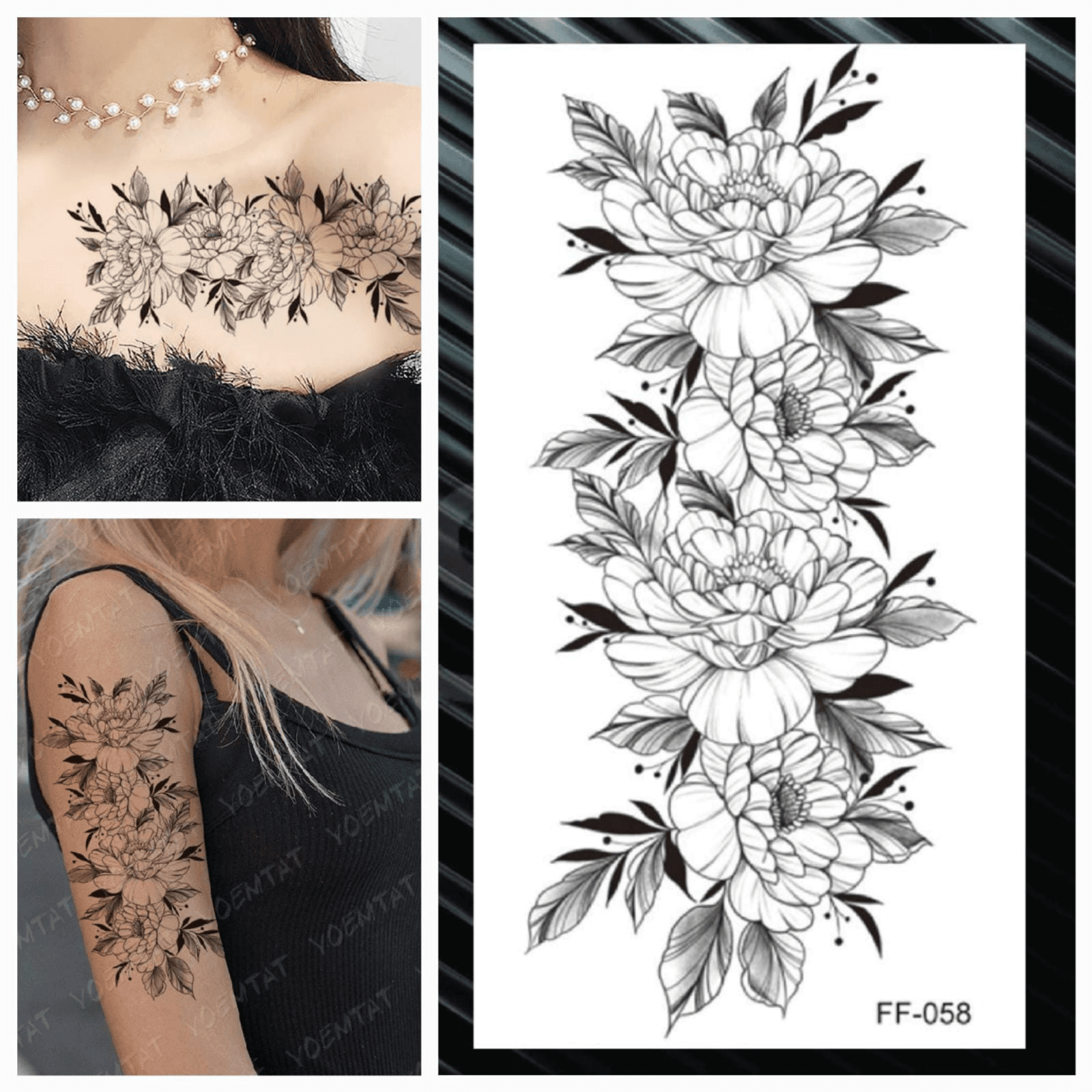 Temporary Tattoo Ff-058