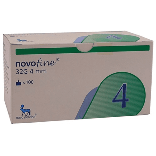 Novofine 32g 4 Mm Injection Needles 100's