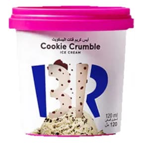 Baskin Robbins Cookie Crumble Ice Cream Cup 120ml