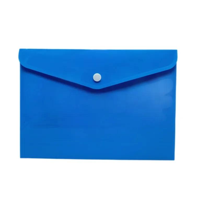 Document Folder Plastic Size A5 Blue Colour - 11781