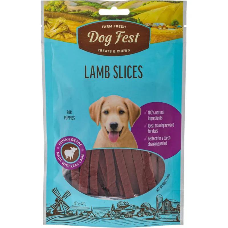 Farm Fresh Dog Treat & Chew Lamb Slices For Puppy 90g