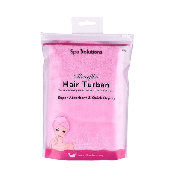 Spa Solution Microfiber Hair Turban For Quick Drying Code:69243 1 Piece