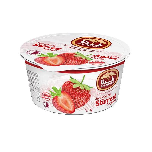 Baladna Stirred Strawberry Yoghurt 150g