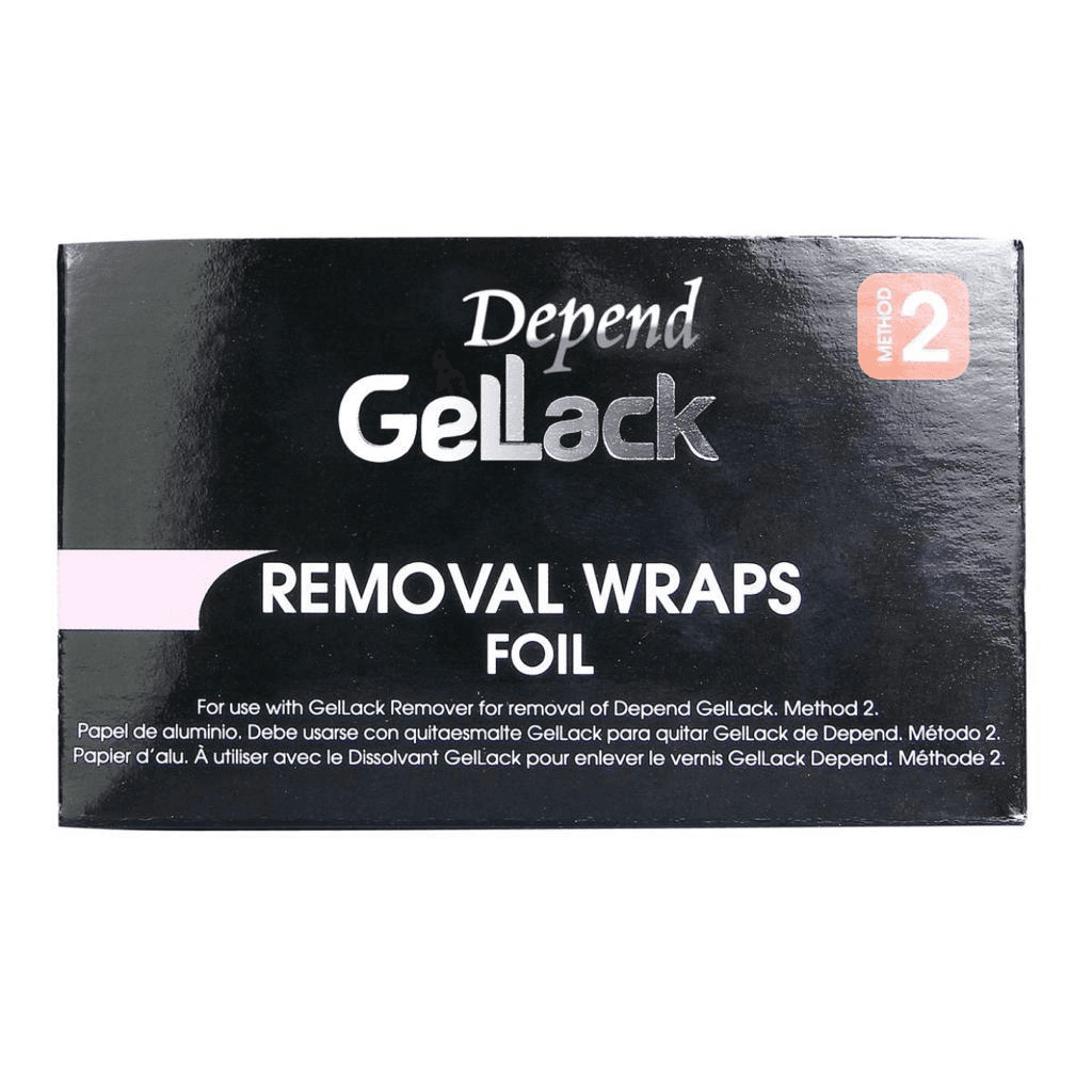 Depend Gellack Removal Wraps Foil Method 2