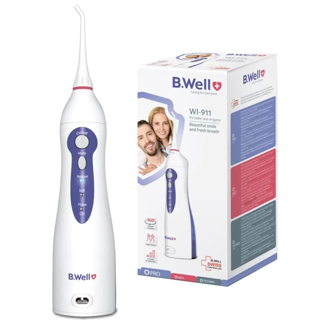 B. Well Portable Oral Irrigator Wi-911 Beautiful Smile And Fresh Breath