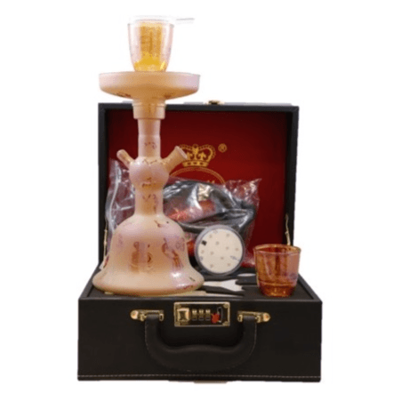 Al Fakher Shisha Set With Light A2-6 Amber