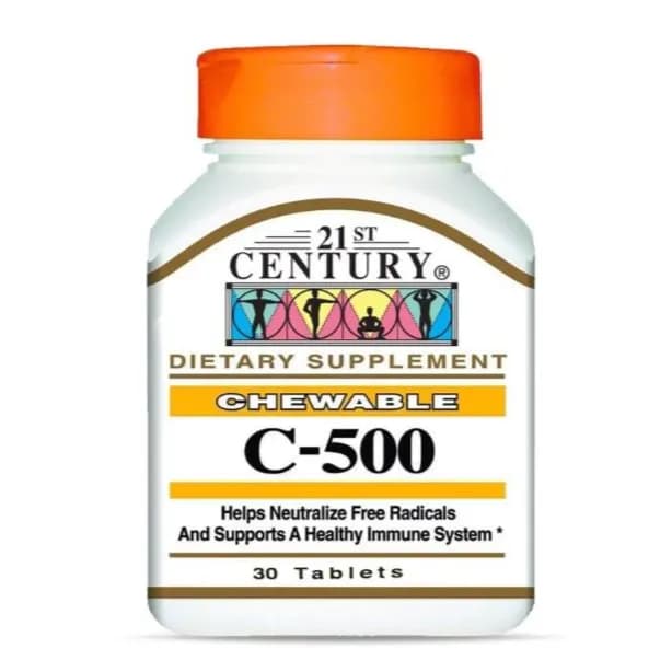 21st Century Vitamin C-500mg 30s