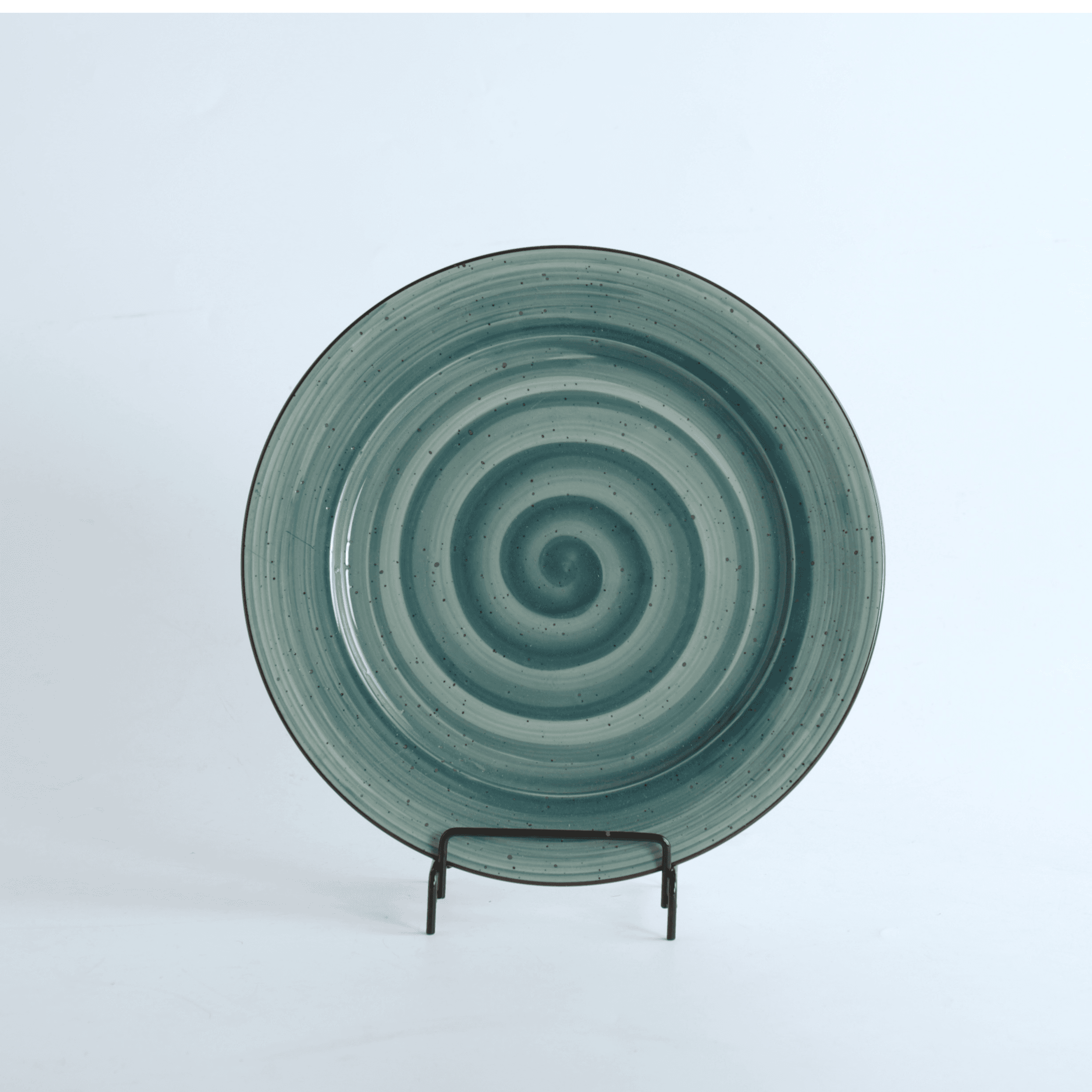 08-044Dg H.P Deco. Green / Fl. Plate 11" / 27.5Cm - 6251882026501