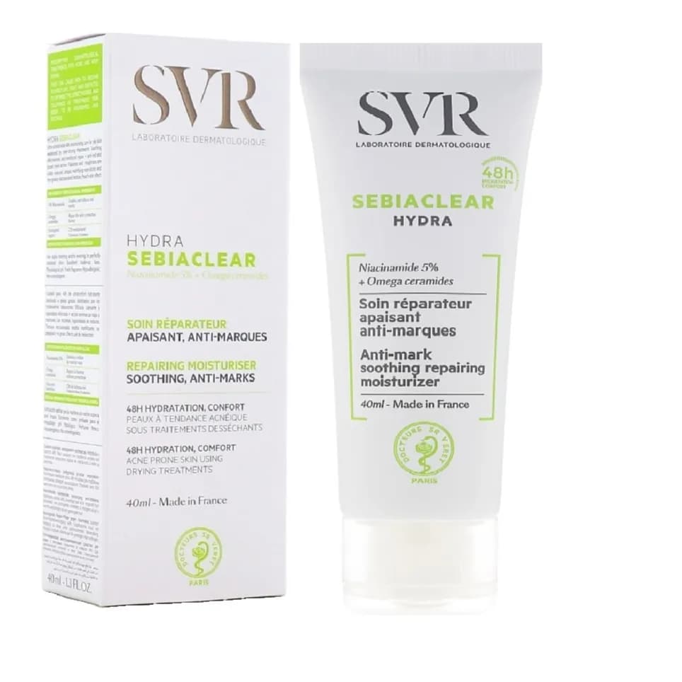 SVR Sebiaclear Hydra Repairing Moisturizer 40ml