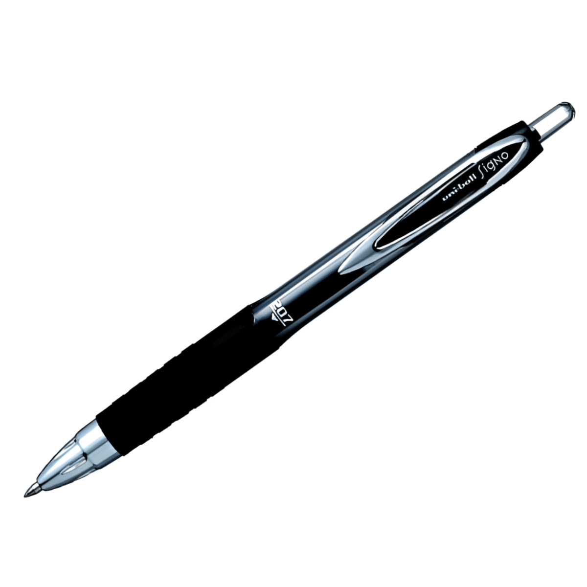 Uniball Signo 0.7mm Retractractable Gel-Ink Pen - Black (PNUB50)