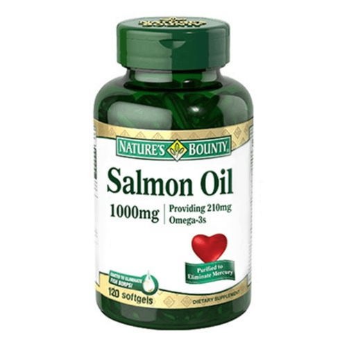 Natures Bounty Salmon Oil 1000mg Softgels 120's