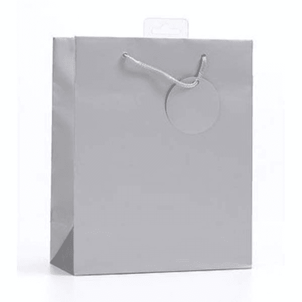 12 Mini Silver Gift Bag