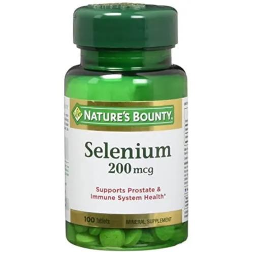 Nature's Bounty Selenium 200 Mcg 100 Tablets