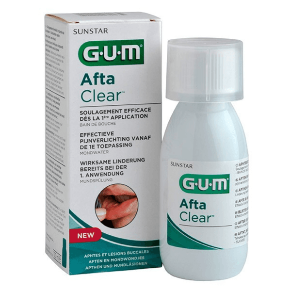 Gum Afta Clear Relief Sores And Mouth Lesions Mouth Rinse