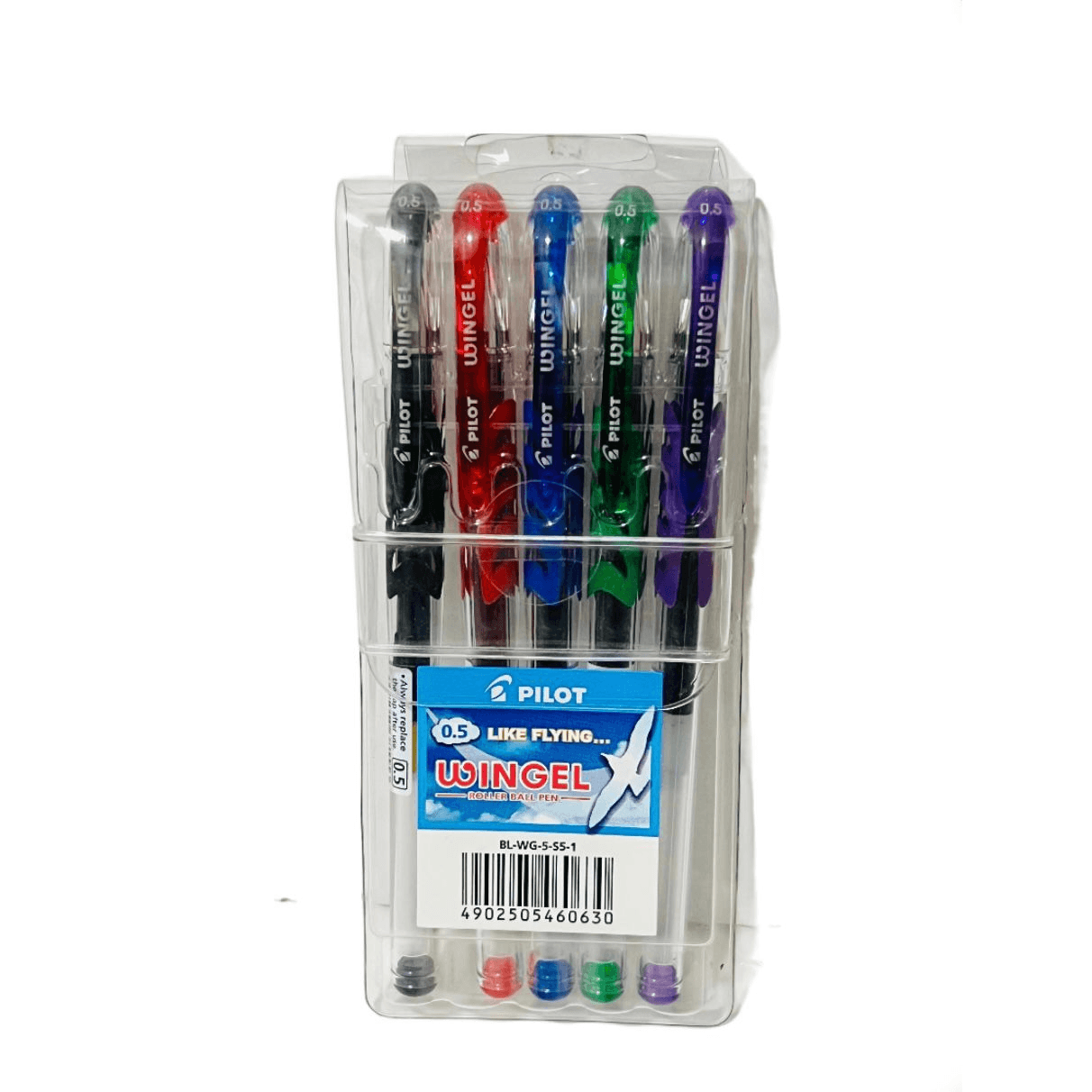 Pilot Wingel Roller Ball Gel Pen 0.5 Pack Of 5 (PNPT30_S5)