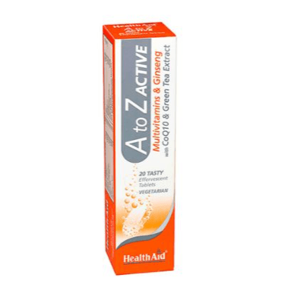 Health Aid A To Z Active Mltivivitamins Effervesent Tab 20's