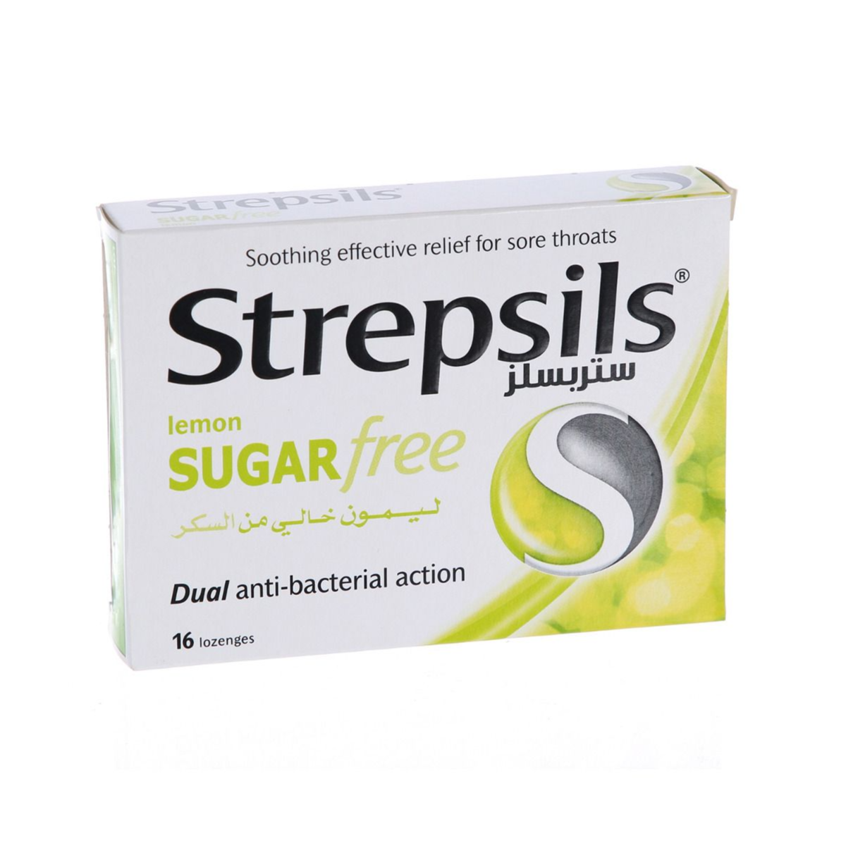 Strepsils Lemon Sugar Free 16 Lozenges