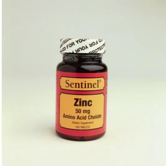 Sentinel Zinc 50Mg Tab 100'S