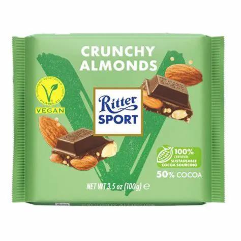 Ritter Sport Vegan Crunchy Alm, 100g