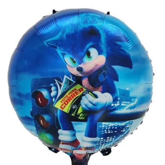 Sonic Rounded Helium Balloon B