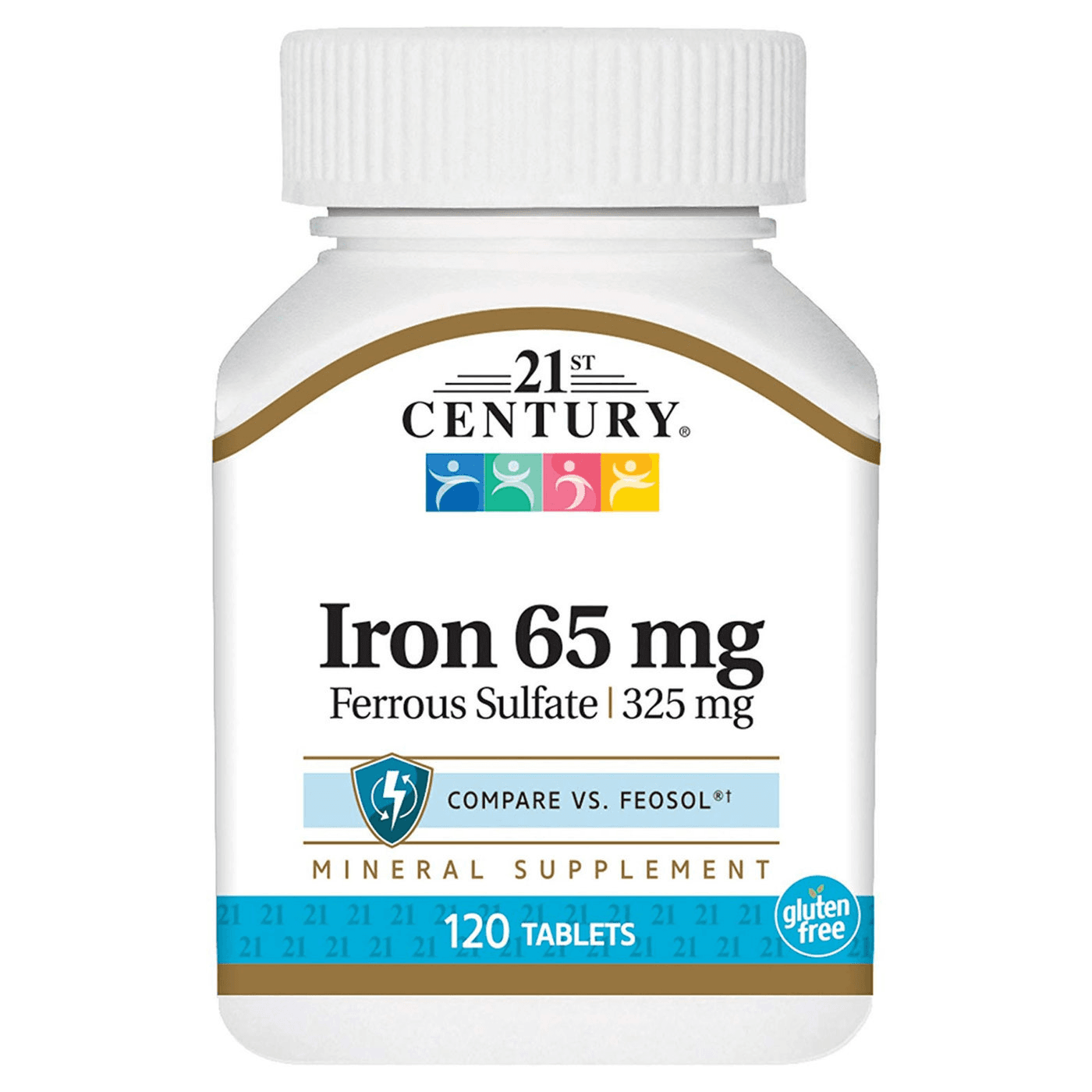 21St Century Iron 65mg 120 Tablets