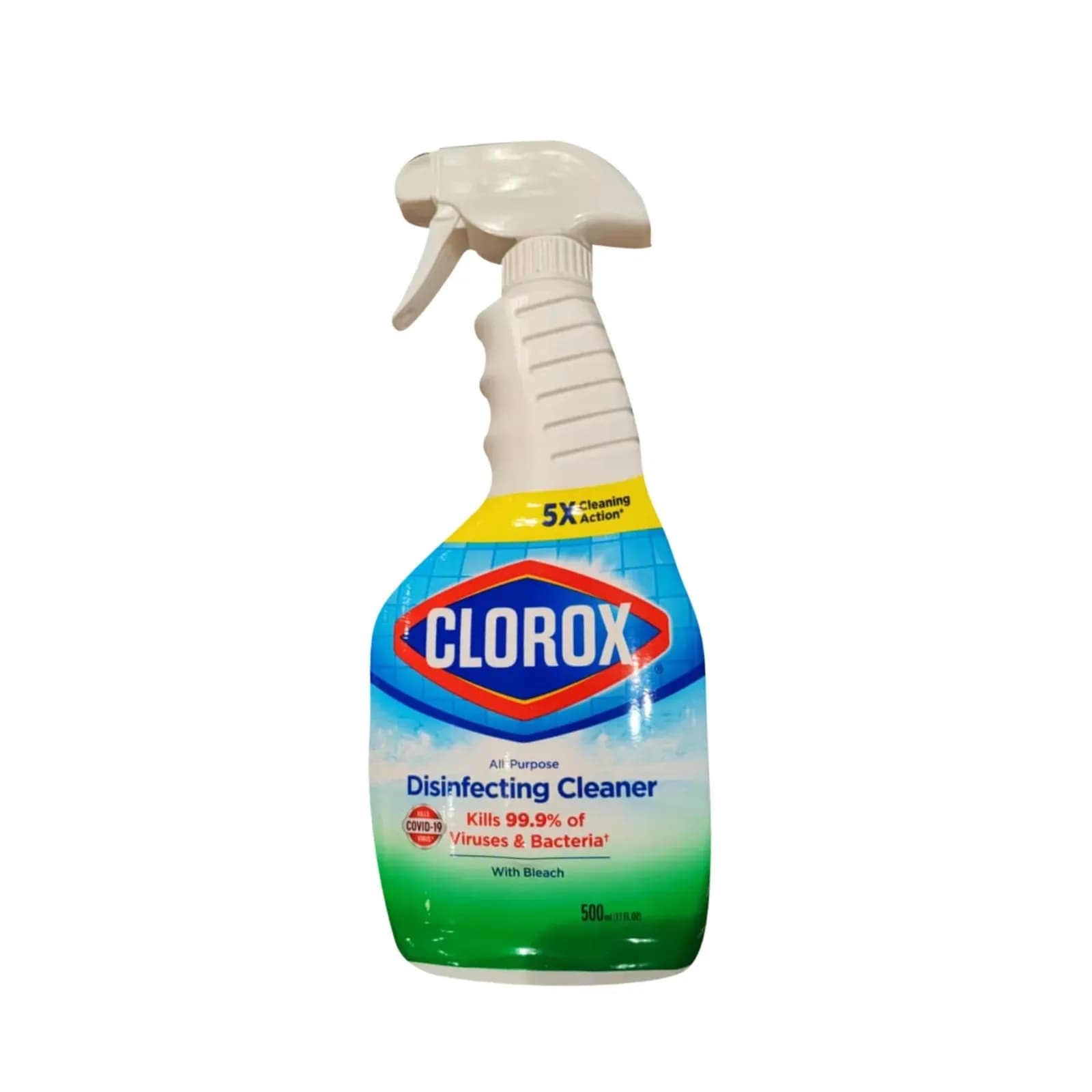 Clorox All - Purpose Disinfecting Cleaner Kills 99.9% Of Viruses & Bacteria+ With Bleach 500Ml