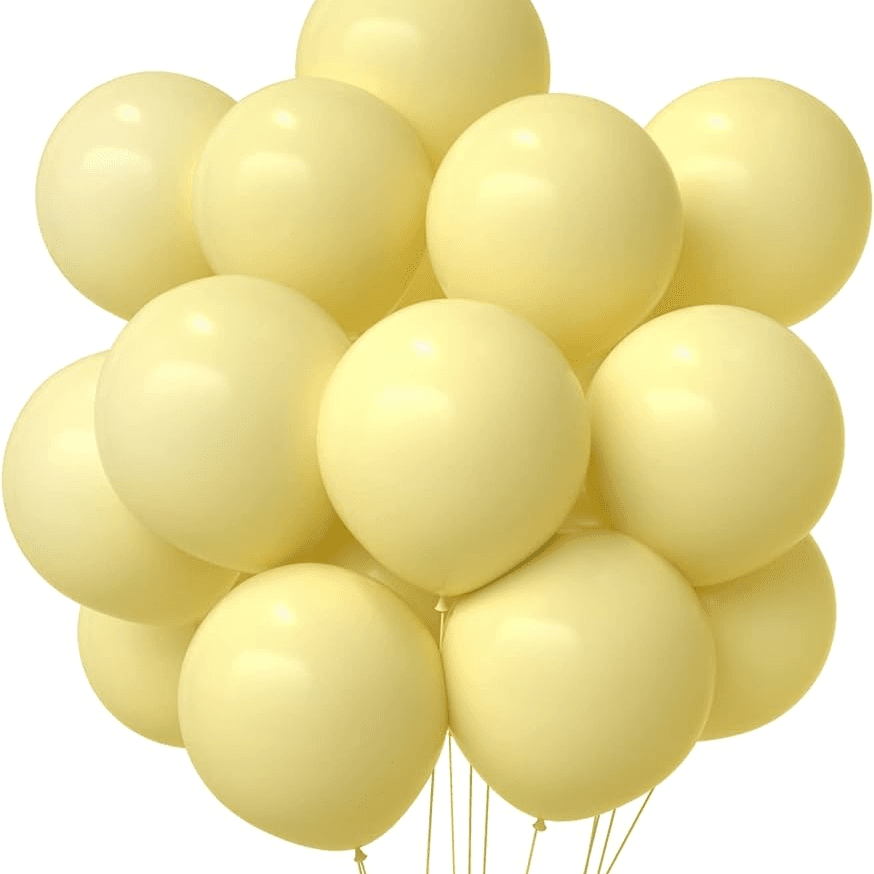 Light Yellow Balloons