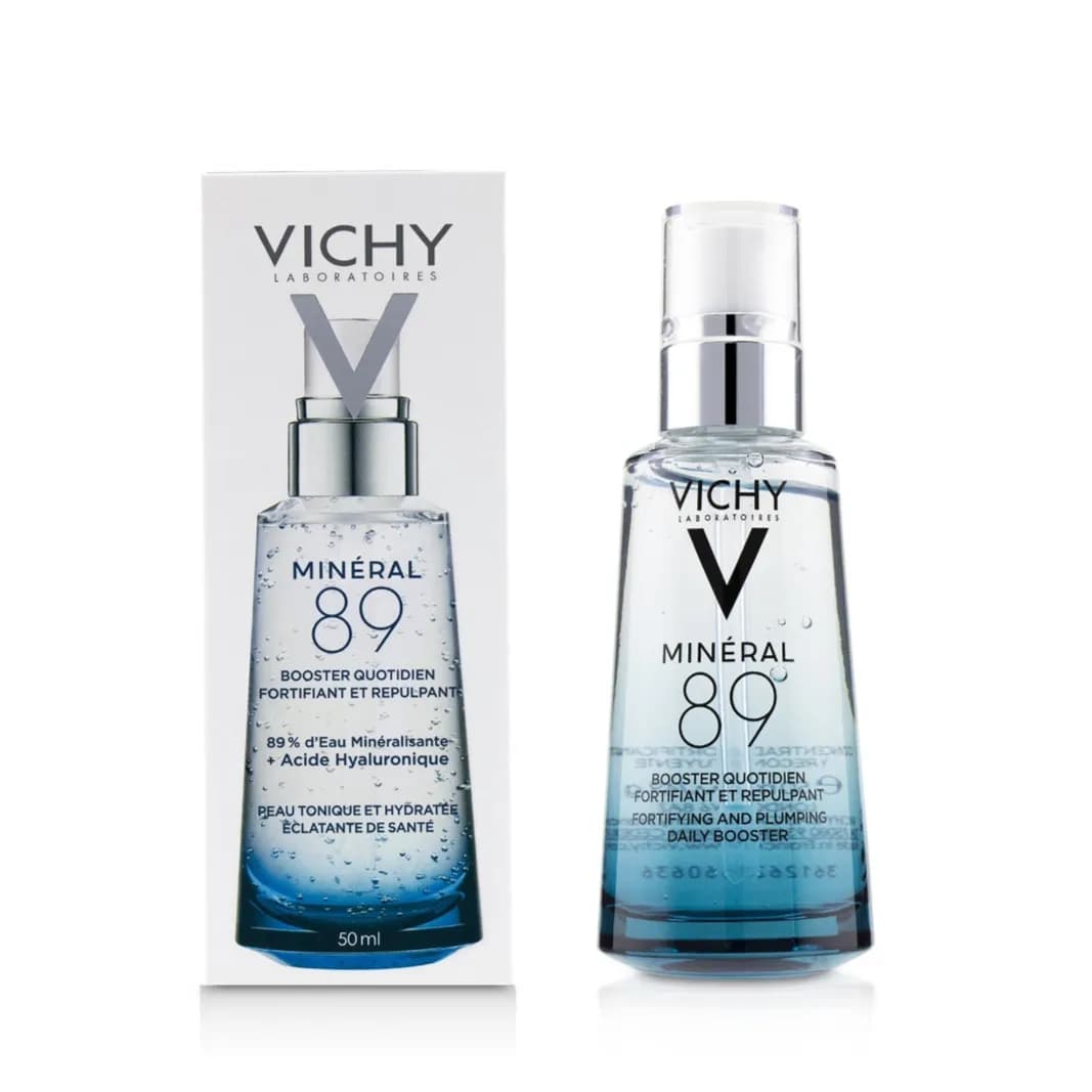 Vichy Mineral 89 Serum Fortifying & Plumping Daily Booster Hyaluronic Acid 50ml