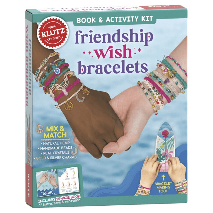 775396 Friendship Wish Bracelets (Klutz) (Paperback, Contains 1 Paperback / softback and 1 Other merchandise) By Editors of Klutz