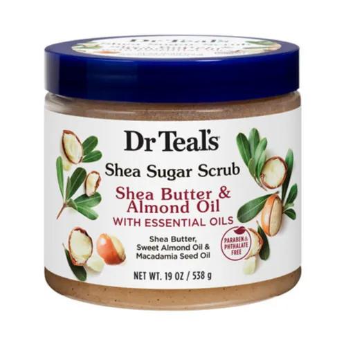 Dr Teal's Shea Butter & Alomond Oil Shea Sugar Scrub 538ml