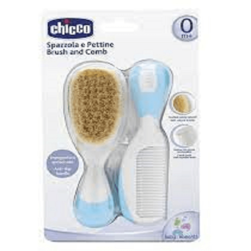 Chicco Brush And Comb Light Blue