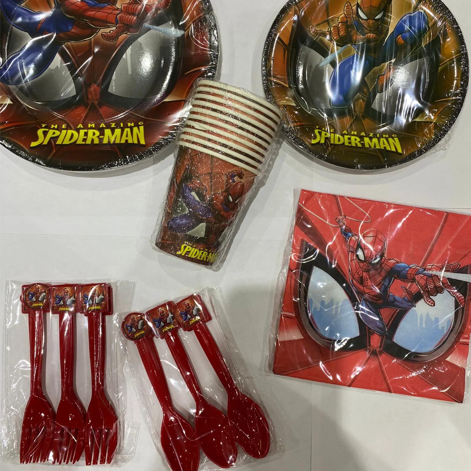 Spiderman Plate Set