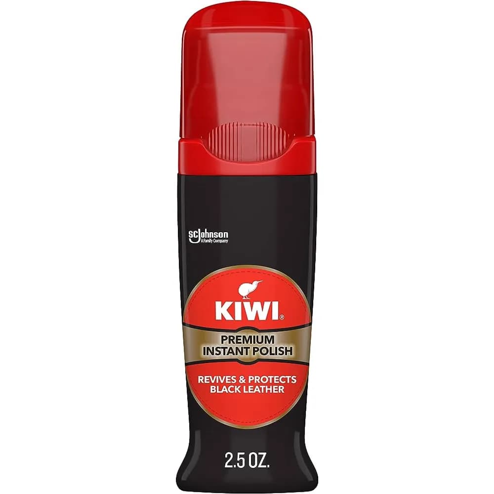 Kiwi Shoe Polish Black Liquid 75Ml