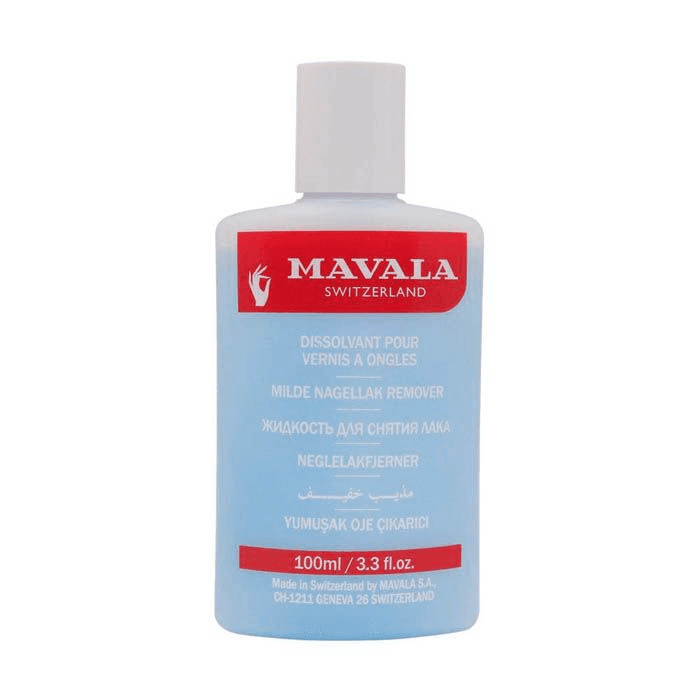 Mavala Nail Polish Remover Mild Blue 100 Ml No.3010