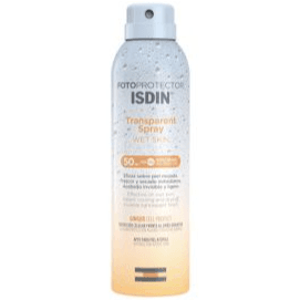 Isdin Fotoprotector Transparent Spray 250Ml Wet Skin