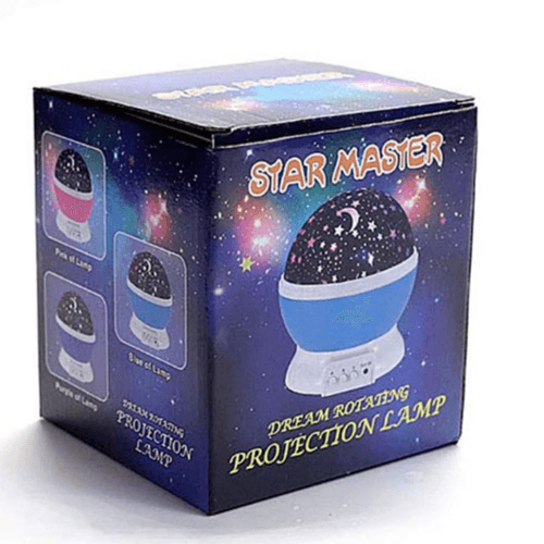 Star Master Rotating Projection Lamp