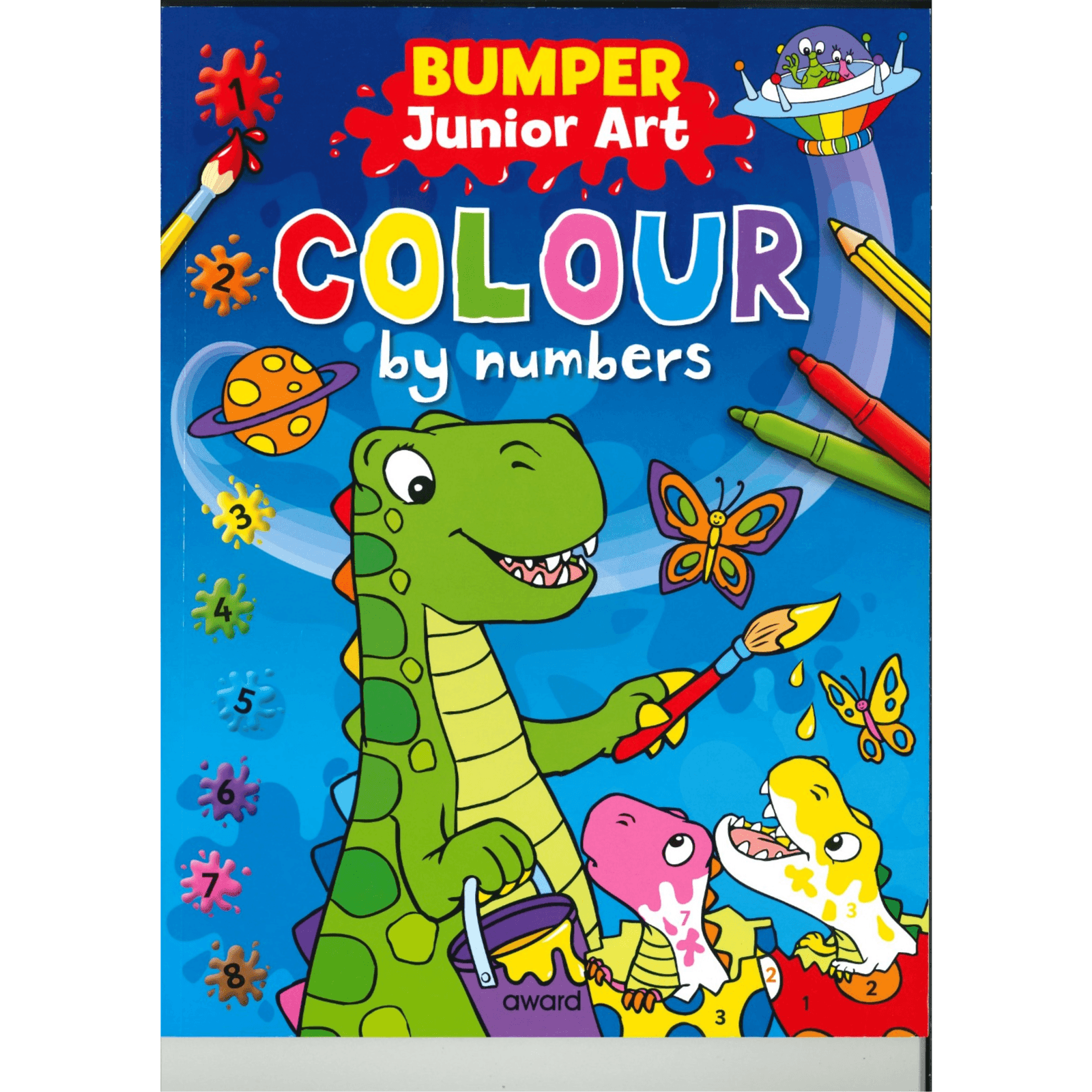 BUMPER Junior art Color By Numbers