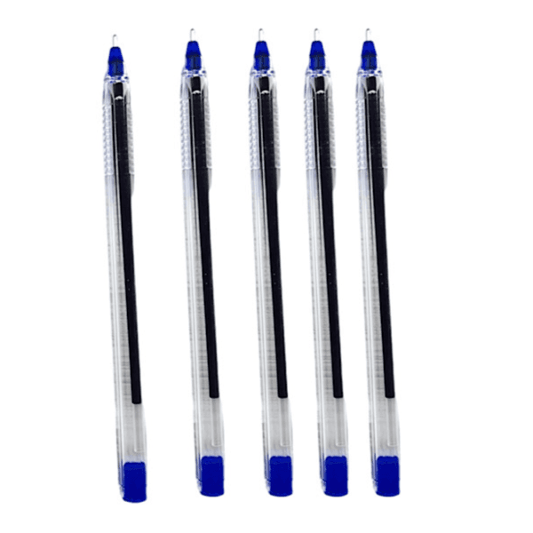 Offer 5 Of Pensan Ball Point Pen Blue Colour Ink 1.0mm - 10174