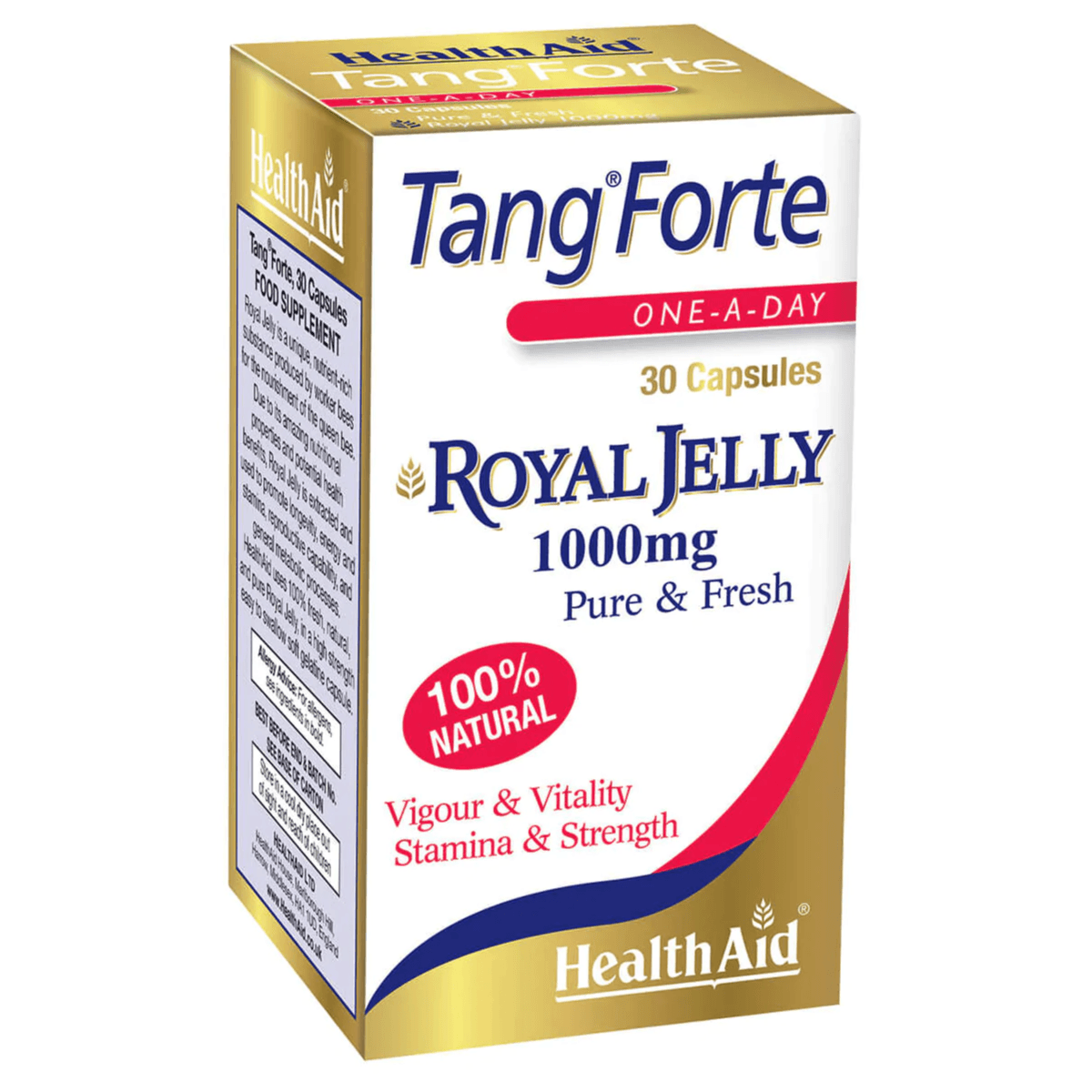 Health Aid Tang Forte Royal Jelly 1000Mg 30 Capsules