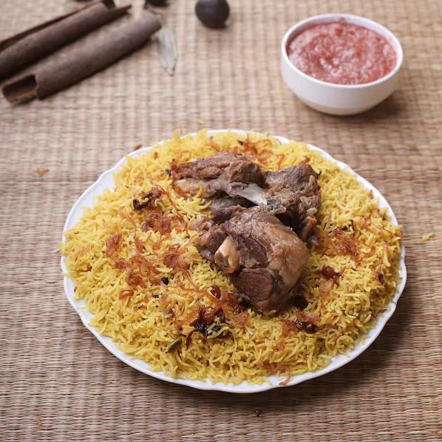 Australian Meat Haneed With Kabsa Rice